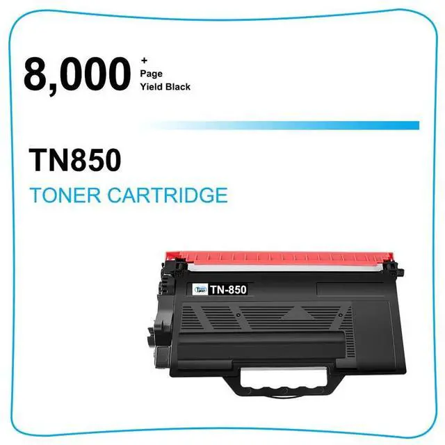 Alt view image 3 of 7 - 3PK TN850 Toner + 2PK DR820 Drum Compatible With Brother MFC-L5850DW HL L6400DW