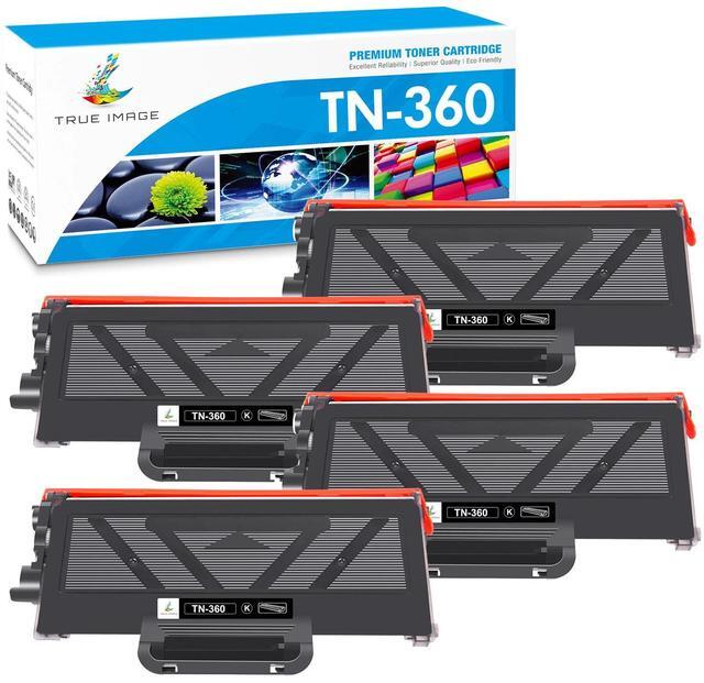 Main image of True Image TN360 Toner Compatible With Brother HL-2140 HL-2170 MFC-7340 7840 DCP-7040 4 Pack