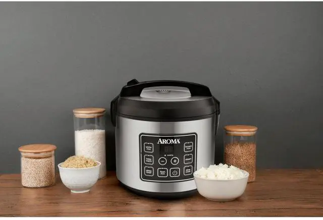 Alt view image 4 of 6 - Aroma® 20-Cup Programmable Rice & Grain Cooker and Multi-Cooker