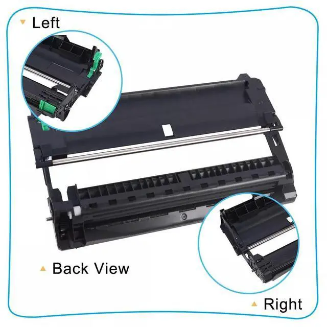 Alt view image 6 of 7 - Cool Toner TN450 TN-450 Toner Cartridge DR420 Drum Unit Set Compatible for Brother HL-2270DW HL-2280DW HL-2230 HL-2240 MFC-7860DW MFC-7360N DCP-7065DN Intellifax 2840 2940 Printer
