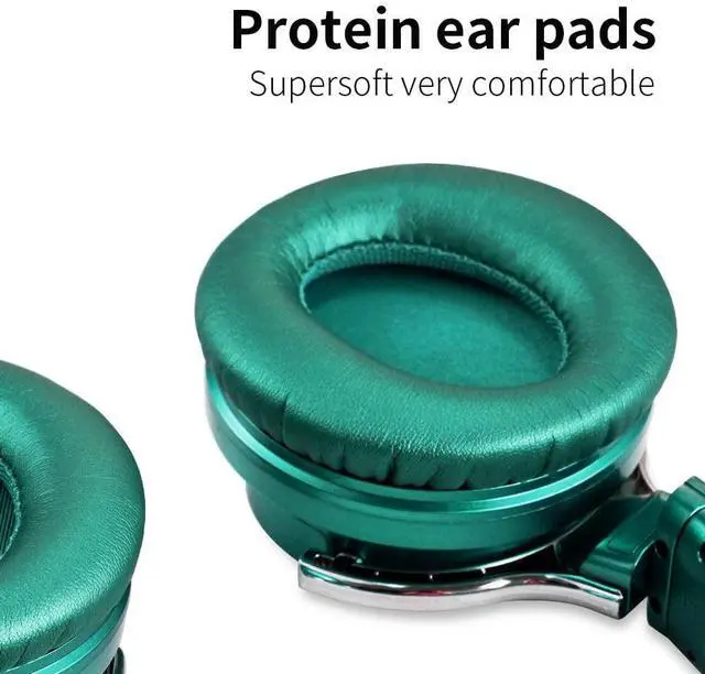 Alt view image 4 of 7 - COWIN E7 Active Noise Cancelling Headphones Bluetooth Headphones with Mic Deep Bass Wireless Headphones Over Ear Green