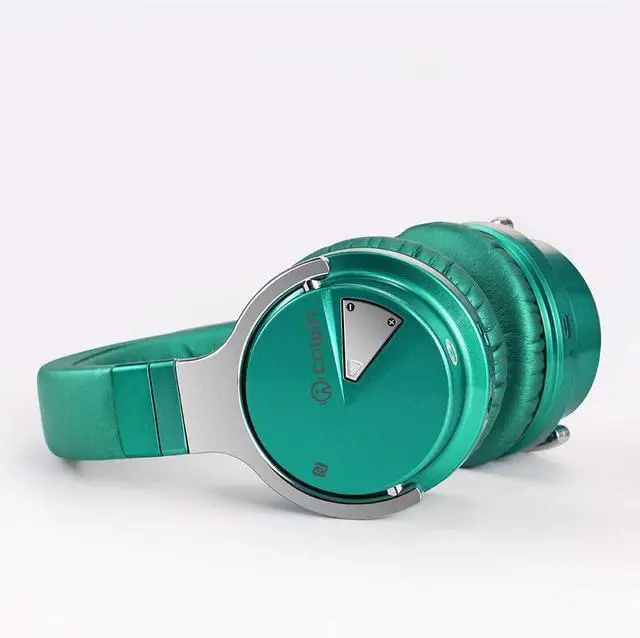 Alt view image 6 of 7 - COWIN E7 Active Noise Cancelling Headphones Bluetooth Headphones with Mic Deep Bass Wireless Headphones Over Ear Green