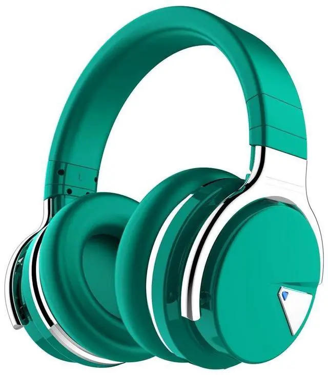 Main image of COWIN E7 Active Noise Cancelling Headphones Bluetooth Headphones with Mic Deep Bass Wireless Headphones Over Ear Green