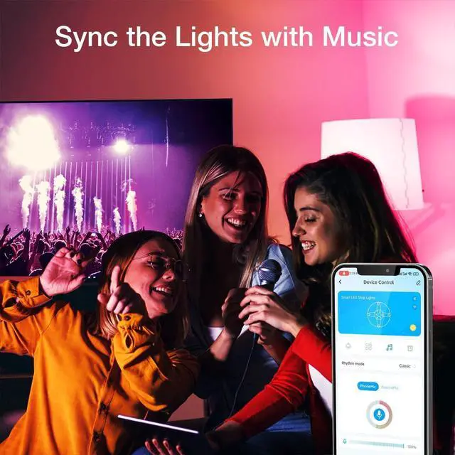 Alt view image 4 of 7 - Smart Light Bulbs, DAYBETTER Wifi Color Changing LED Light Bulbs,9W (60Watt Eqv),A19 E26 2.4Ghz Only 6 Pack