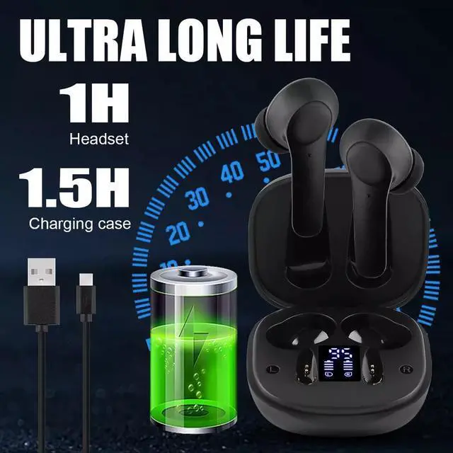 Alt view image 3 of 7 - Nshi B11 Translator Earbuds 144 Language Wireless Bluetooth Two Way Smart Translation