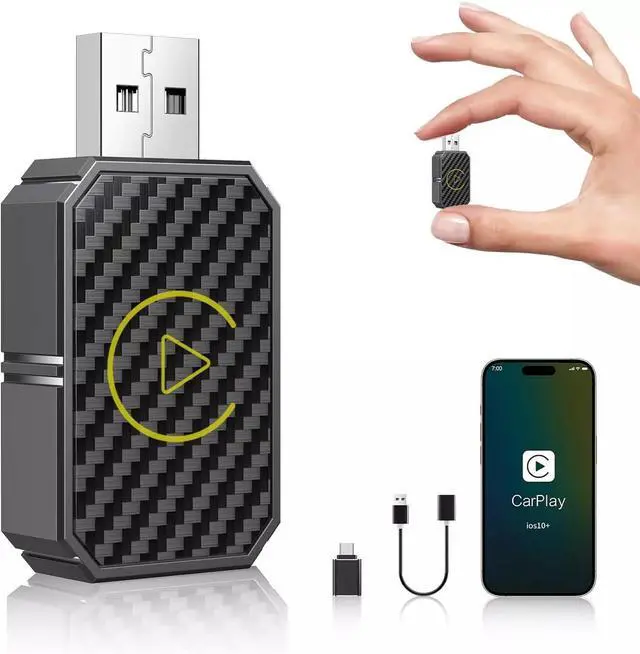 Main image of Nshi USB Dongle Wireless CarPlay Adapter For iPhone Apple Wireless Carplay Plug &Play