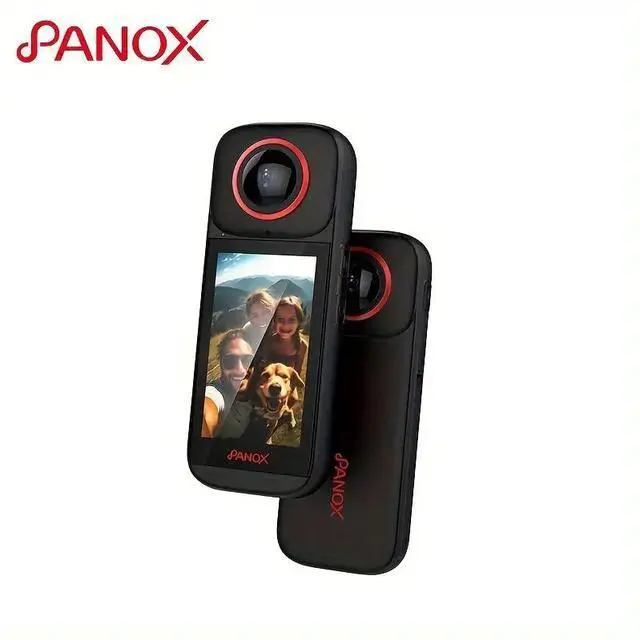 Main image of Panox V3 Panoramic Sports Camera, Motorcycle Riding, Travel Skiing, 360 Degree Panoramic Image