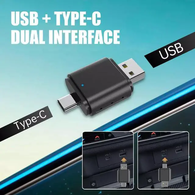 Alt view image 4 of 7 - Wireless CarPlay Adapter USB Dongle Plug &Play For iPhone Apple Carplay Android