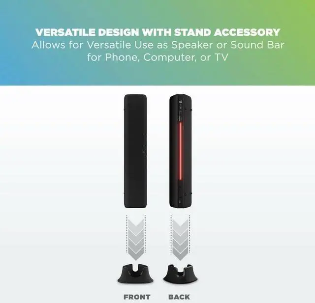 Alt view image 4 of 7 - Ion Audio Meeting Mate Rechargeable Portable Speaker with Built-in Microphone