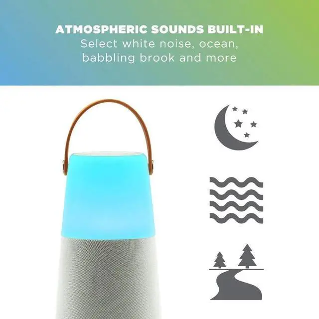 Alt view image 4 of 7 - Ion Audio Bright Max Indoor/Outdoor 360 Degree Bluetooth Speaker (Cable Incl)