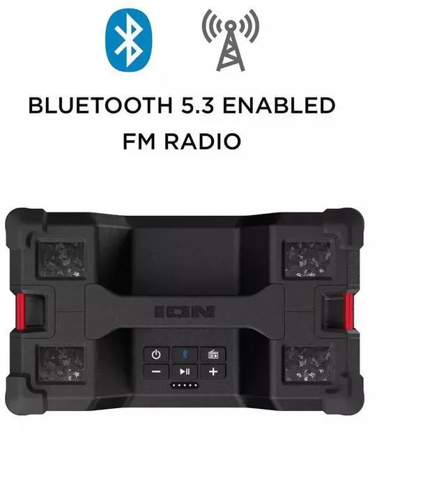 Alt view image 6 of 7 - ION Audio Tailgater Tough - Rugged All-Weather Bluetooth Speaker