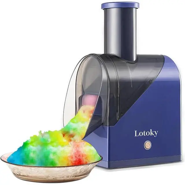 Main image of Portable Ice Shaver Machine Slushie Maker Shaved Ice Maker Cocktails Snow Cones Low Noise Easy to Use