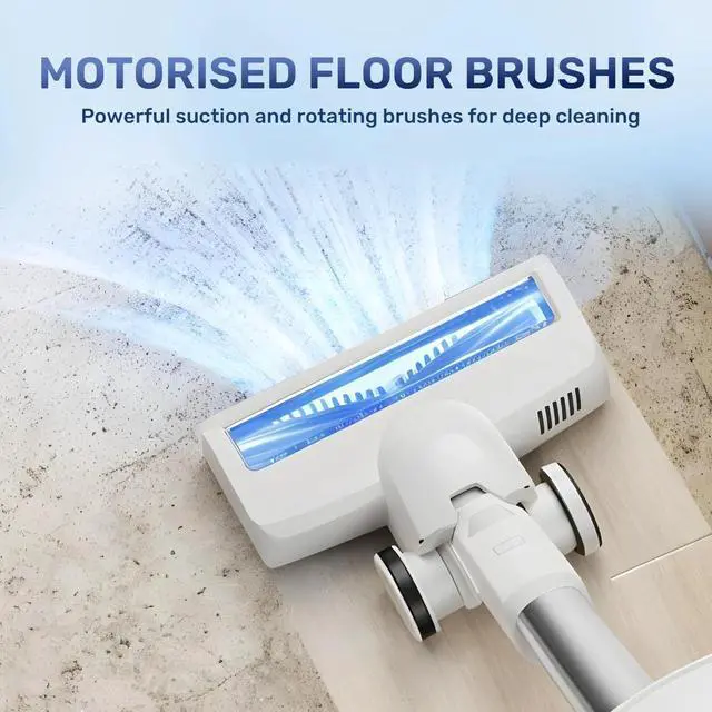 Alt view image 7 of 7 - Stick Cordless Vacuum Cleaner Electric Rechargeable Suction for Pet Hair Floor