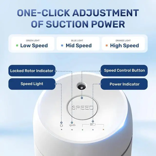 Alt view image 5 of 7 - Stick Cordless Vacuum Cleaner Electric Rechargeable Suction for Pet Hair Floor