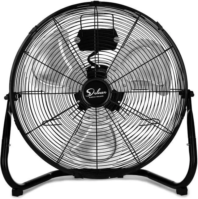 Main image of 18 Inch High Velocity Metal Industrial Floor Fan for Warehouse Workshop Factory