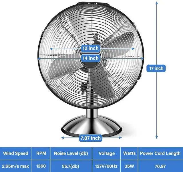 Alt view image 2 of 7 - 12 Inch Stand Fan Low Noise High Velocity For Industrial Commercial Residential