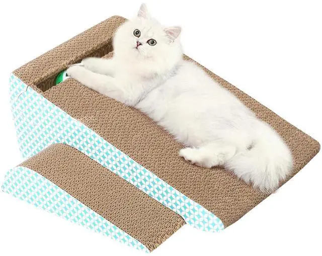 Main image of Slope Cut Ball Cat Scraper Combination Cat Leisure Bed Indoor Scraper and Play