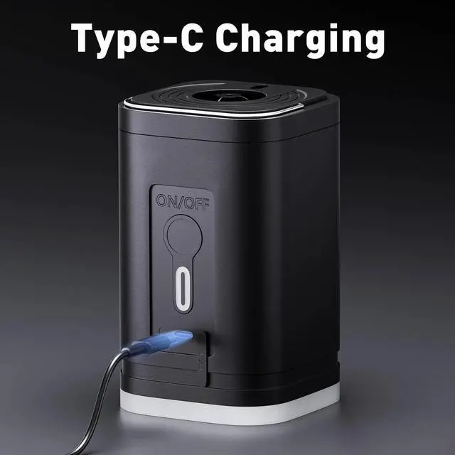 Alt view image 3 of 6 - Inflatables Portable Air Pump 4.5Kpa Electric Mini for Swimming Ring Black