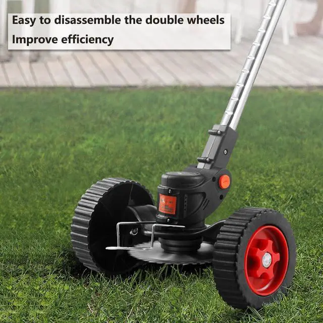 Alt view image 4 of 7 - 2500W Cordless Weed Eater Electric Brush Cutter Lawn Edger Grass String Trimmer