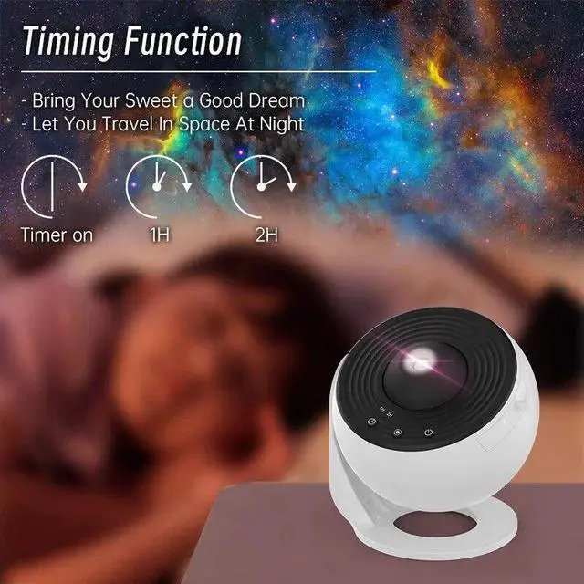 Alt view image 6 of 7 - Star Projector Galaxy Light 12 in 1 Planetarium Galaxy Projector Starry Sky Lamp
