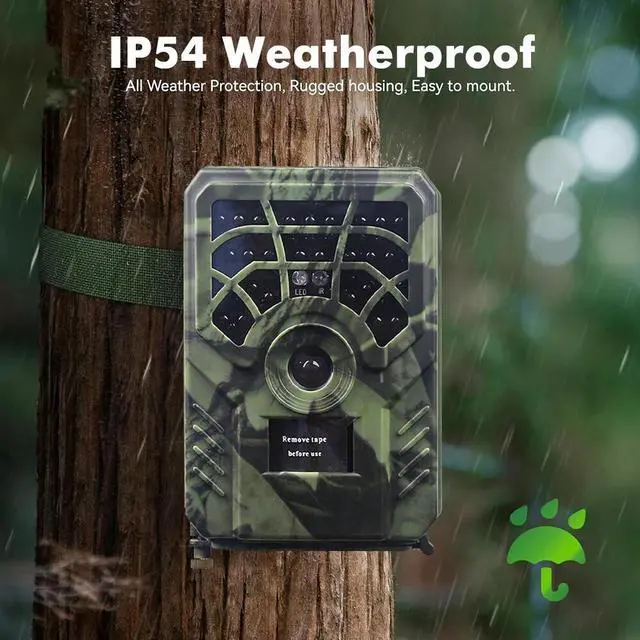 Alt view image 2 of 7 - Wildlife Hunting Trail Camera HD 58MP Night View Motion Waterproof