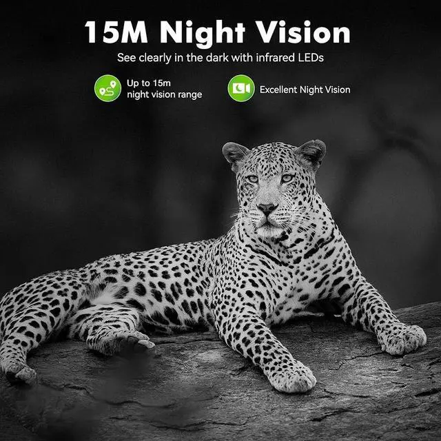 Alt view image 6 of 7 - Wildlife Hunting Trail Camera HD 58MP Night View Motion Waterproof