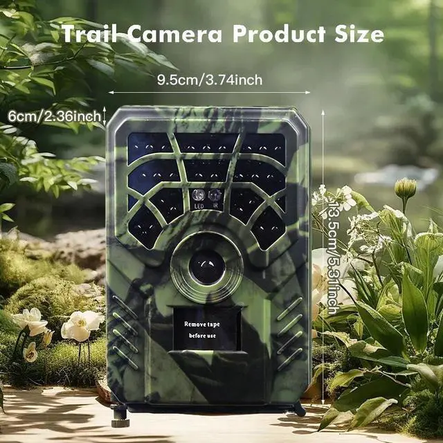 Alt view image 4 of 7 - Wildlife Hunting Trail Camera HD 58MP Night View Motion Waterproof