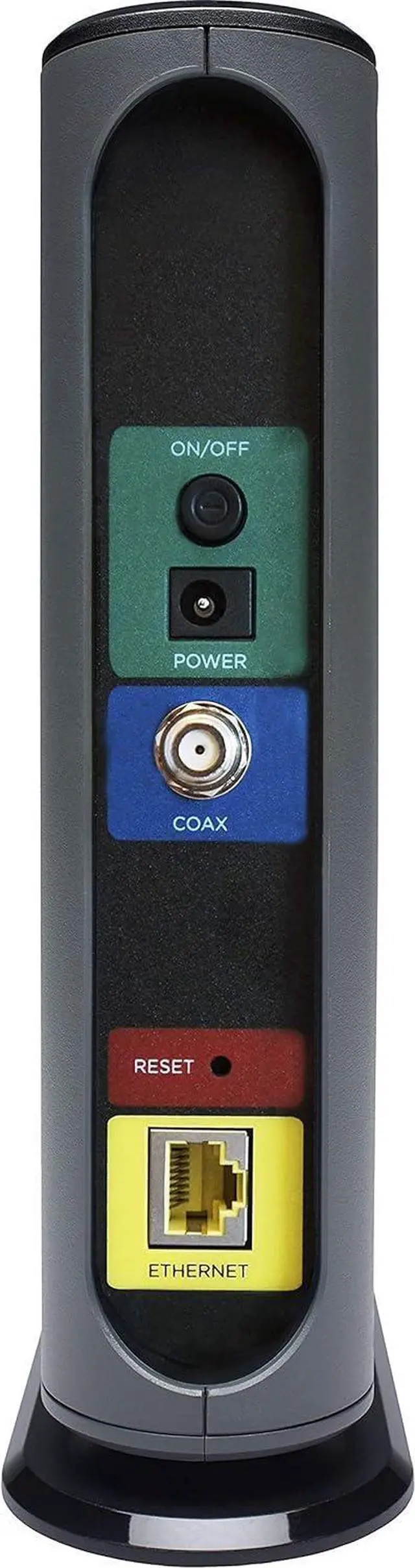 Alt view image 7 of 7 - Motorola MB7621 Cable Modem | Pairs with Any WiFi Router | Approved by Comcast Xfinity, Cox, and Spectrum | for Cable Plans Up to 900 Mbps | DOCSIS 3.0