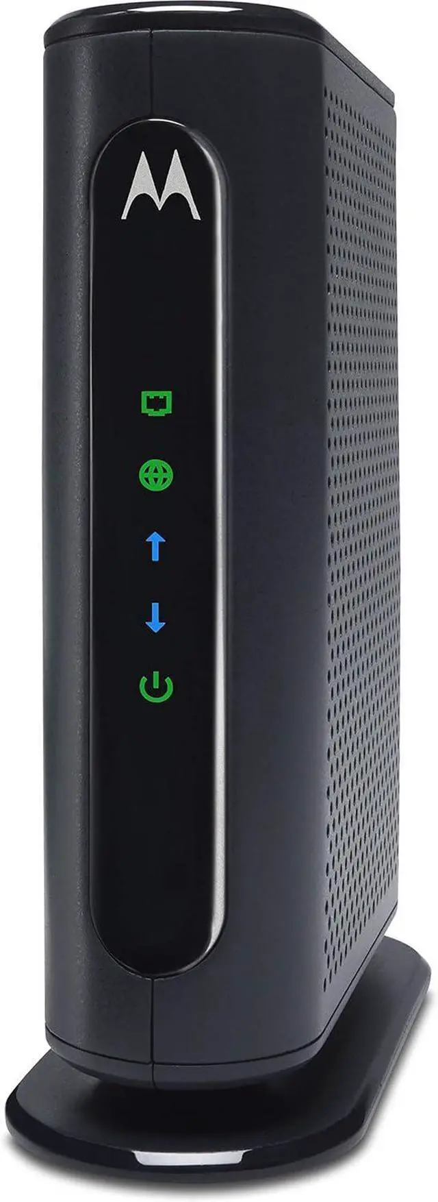 Main image of MOTOROLA 8x4 Cable Modem, Model MB7220, 343 Mbps DOCSIS 3.0, Certified by Comcast XFINITY, Time Warner Cable, Cox, BrightHouse, and More (No Wireless)