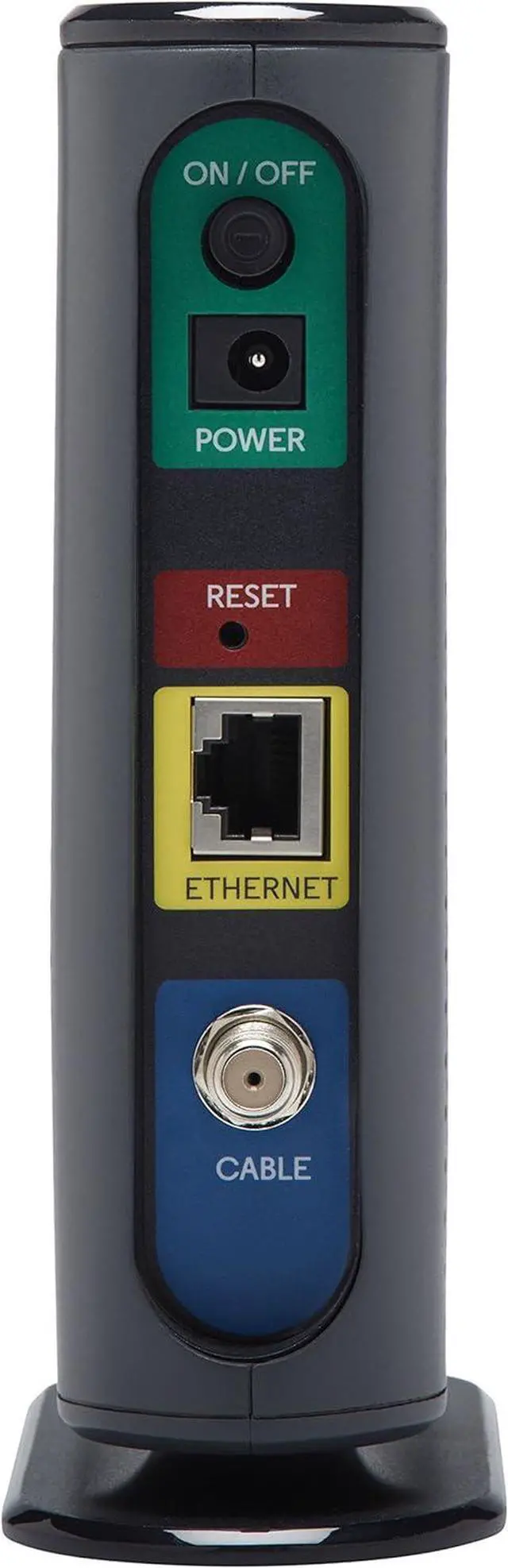 Alt view image 4 of 5 - MOTOROLA 8x4 Cable Modem, Model MB7220, 343 Mbps DOCSIS 3.0, Certified by Comcast XFINITY, Time Warner Cable, Cox, BrightHouse, and More (No Wireless)