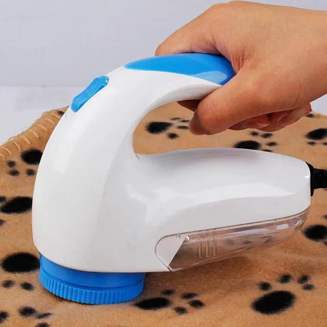 Alt view image 5 of 5 - Electric Clothes Lint Pill Fluff Remover Fabrics Sweater Fuzz Shaver Household