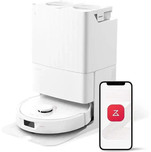 Main image of Roborock Qrevo Robot Vacuum Mop Auto-Drying Self-Emptying Dual Spinning Mops Auto Mop Lifting App Control Obstacle Avoidance