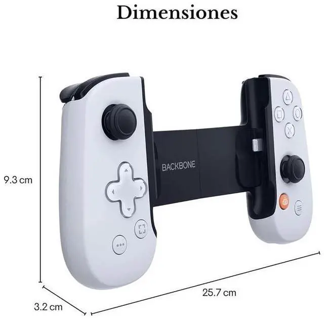 Alt view image 5 of 7 - BACKBONE One Mobile Gaming Controller iPhoneLightning 1st Generation