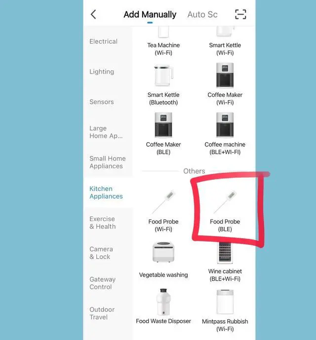 Alt view image 7 of 7 - Bluetooth 4 Probe Meat Thermometer Wireless Roast BBQ Turkey Kitchen Cooking