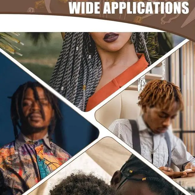 Alt view image 5 of 7 - Bamboo Handle Dreadlock Hook Crochet Needle Tool Braiding Hair Locking Tool