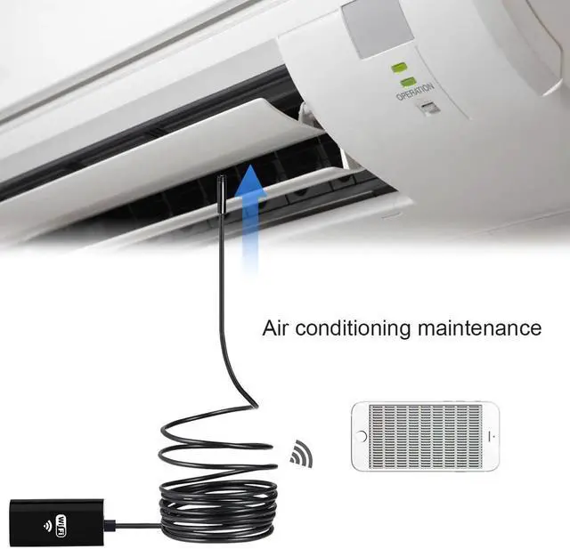 Alt view image 6 of 7 - WiFi Waterproof IP68 Endoscope Inspection Camera HD - iPhone, Android, PC