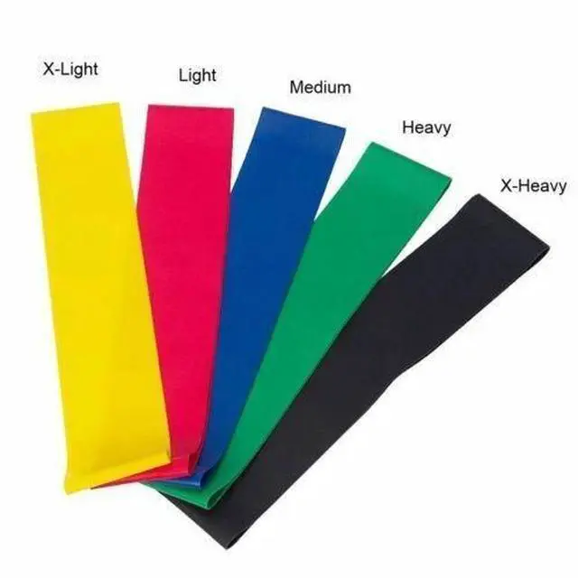 Alt view image 5 of 7 - RESISTANCE BANDS SET LOOP Exercise Yoga Elastic Fitness Gym Training Workout