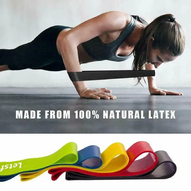 Main image of RESISTANCE BANDS SET LOOP Exercise Yoga Elastic Fitness Gym Training Workout