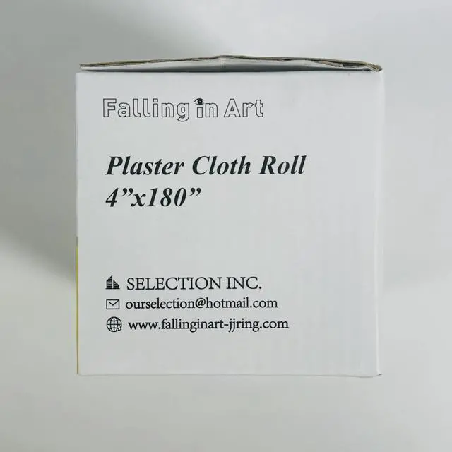 Alt view image 3 of 6 - 4"x180" Plaster Of Paris Cloth Gauze Roll Cast Bandage Wrap Strip Art Mask Craft