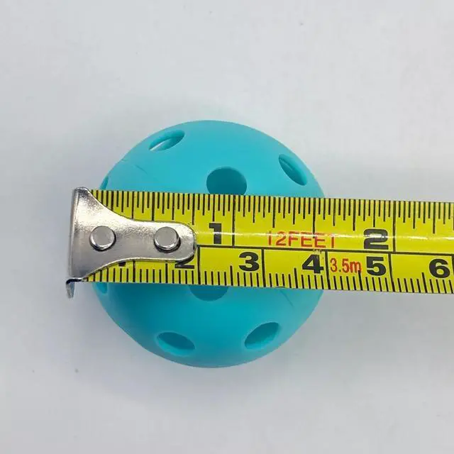 Alt view image 2 of 7 - 24 Bandit Sports Popper Tee Balls 2x12 Mini Plastic Training Baseballs 1.5" diam