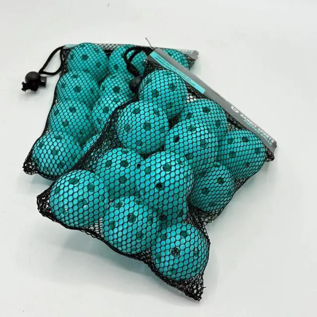 Alt view image 6 of 7 - 24 Bandit Sports Popper Tee Balls 2x12 Mini Plastic Training Baseballs 1.5" diam