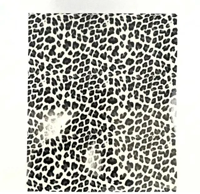Alt view image 6 of 7 - 5 Sheets Heat Transfer Vinyl Animal Print Cheetah HTV Craft Press Film Clothing