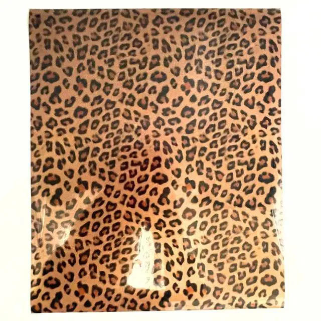 Alt view image 5 of 7 - 5 Sheets Heat Transfer Vinyl Animal Print Cheetah HTV Craft Press Film Clothing