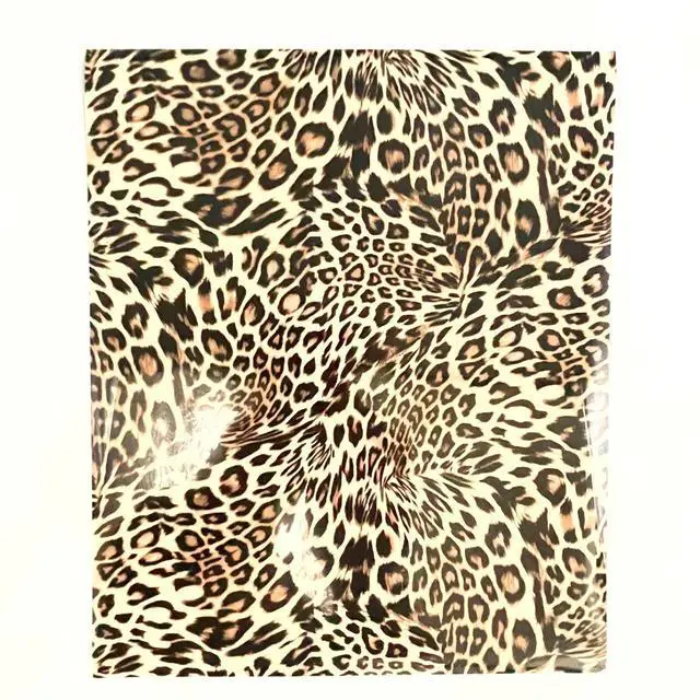 Alt view image 7 of 7 - 5 Sheets Heat Transfer Vinyl Animal Print Cheetah HTV Craft Press Film Clothing
