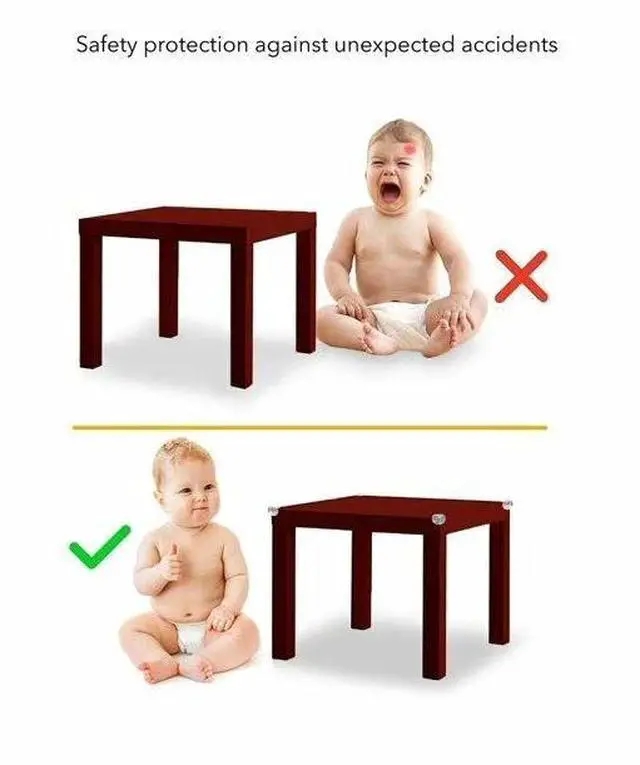 Alt view image 2 of 5 - Flexible Corner Protector Baby Safety Table Desk Edge Cushion Guard Soft Bumper
