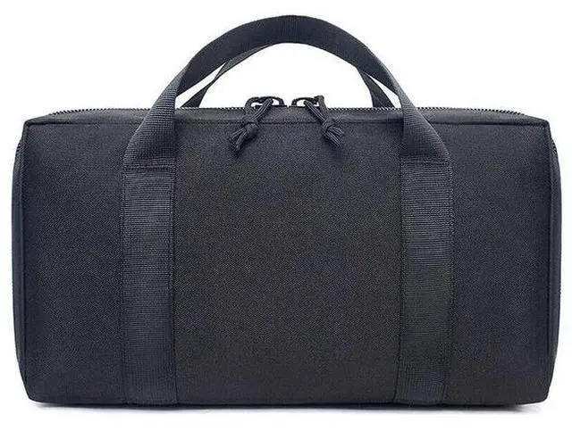 Alt view image 6 of 7 - Tactical Pistol Range Bag Padded Handgun Gun Magazine Conceal Carry Soft Case