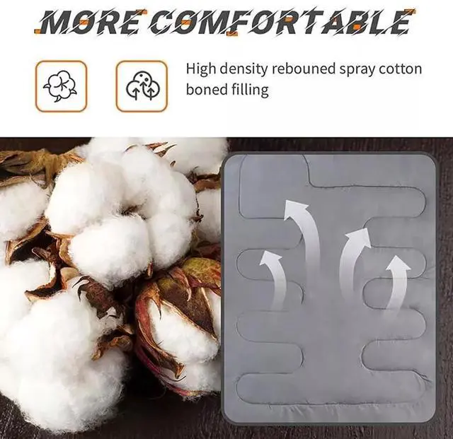 Alt view image 4 of 7 - Comfort Lightweight Sleeping Bag For Adult Traveling Outdoors Camping Hiking