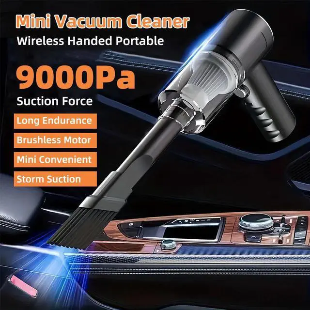 Alt view image 2 of 7 - Handheld Car Vacuum Cleaner High Power Wet and Dry Handheld Car Vacuum Cleaner