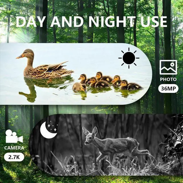 Alt view image 4 of 7 - Night Vision Goggles Infrared 10X Zoom Night Vision Binoculars Monocular Hunting
