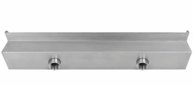 Alt view image 3 of 5 - vidaXL Pool Waterfall Fountain Stainless Steel Water Fountain Garden Outdoor